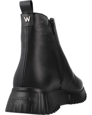 WONDERS WILD A-4404 - BOTÍN CHELSEA NEGRO CON SUELA TRACK NEGRO WONDERS WILD A-4404 - BOTÍN CHELSEA NEGRO CON SUELA TRACK NEGRO