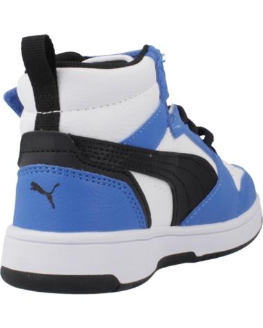 PUMA REBOUND V6 MID AC PS SNEAKER BLAU/WEISS WHITE