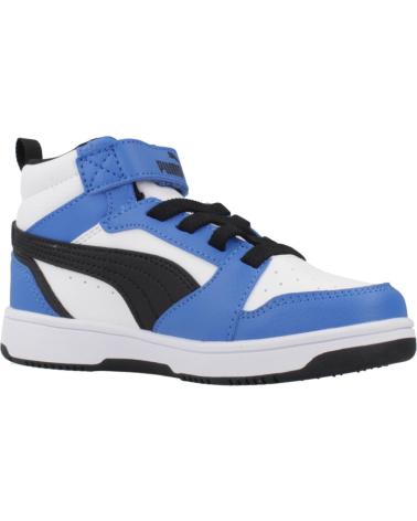 PUMA REBOUND V6 MID AC PS SNEAKER BLAU/WEISS WHITE