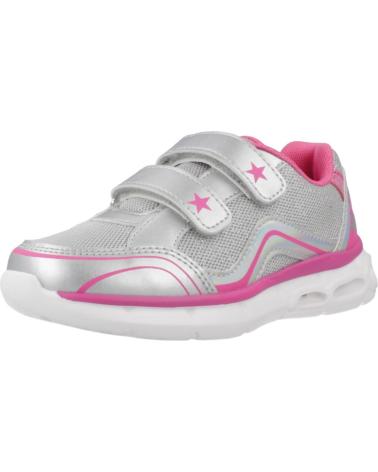 SAPATILHAS CASUAIS CHICCO CHIMBERLY PRATA - MODELO 020 COM FECHO ADERENTE 020