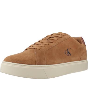 CALVIN KLEIN ZAPATILLAS HOMBRE MODELO CLASSIC CUPSOLE LACEUP S COLOR MARR BROWN
