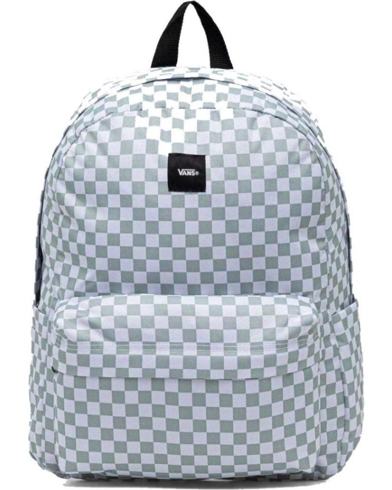 VANS OFF THE WALL MOCHILA VANS OLD SKOOL CHECK BACKPACK GRAY OLIVE NAN