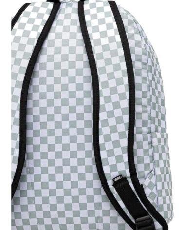 VANS OFF THE WALL MOCHILA VANS OLD SKOOL CHECK BACKPACK GRAY OLIVE NAN