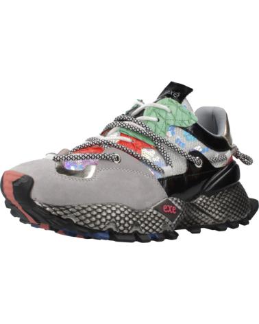 Sportschuhe für Damen exe 8830-2 LEATHER GREY GREEN