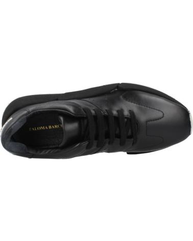PALOMA BARCELO BASKETS SABELA NOIRES POUR FEMME BLACK