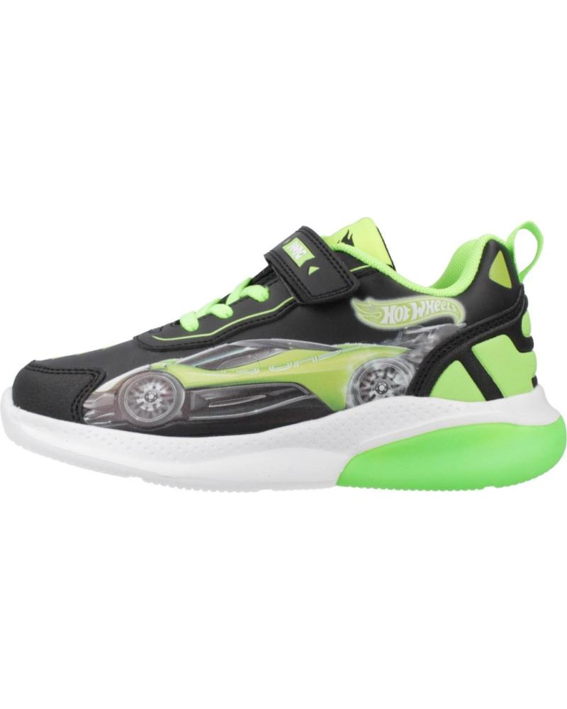 PRIMIGI HOT WHEELS NROVRD SNEAKERS BLACK NEON GREEN NROVRD