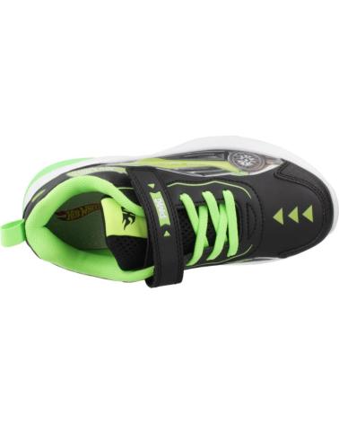 PRIMIGI HOT WHEELS NROVRD SNEAKERS BLACK NEON GREEN NROVRD