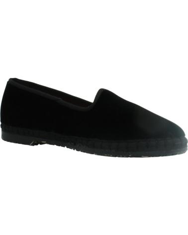 MOCASSINS RASOS FLABELUS DAISY PRETOS NEGRO