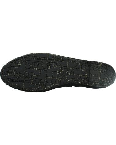 MOCASSINS RASOS FLABELUS DAISY PRETOS NEGRO