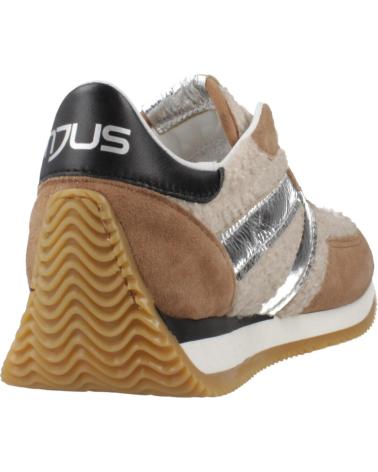 BASKETS DÉCONTRACTÉES MJUS L14115 MARRON SABLE SAND