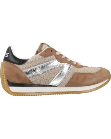 BASKETS DÉCONTRACTÉES MJUS L14115 MARRON SABLE SAND