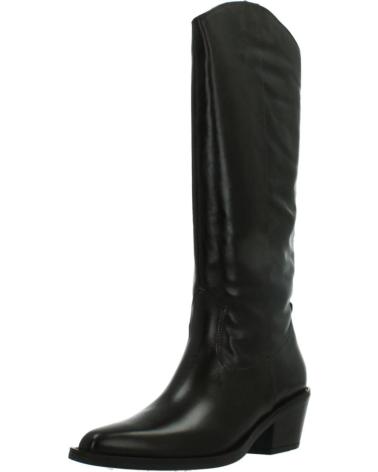 BOTTES EN CUIR NOIR MJUS MODÈLE 171396 CAFFE