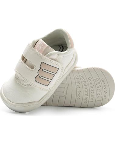 MTNG SAPATILHAS DESPORTIVAS RESPEITOSAS 48909 FREE COM VELCRO BRANCO NUDE-ROSA BLANCO-ROSA