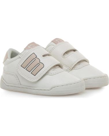 MTNG SAPATILHAS DESPORTIVAS RESPEITOSAS 48909 FREE COM VELCRO BRANCO NUDE-ROSA BLANCO-ROSA