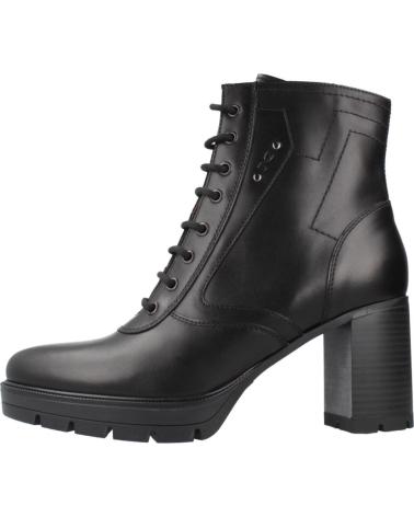 NERO GIARDINI BOTTINES I514850D NOIRES À LACETS ET PLATEFORME 100