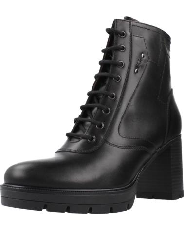 NERO GIARDINI BOTTINES I514850D NOIRES À LACETS ET PLATEFORME 100