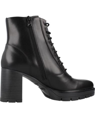 NERO GIARDINI BOTTINES I514850D NOIRES À LACETS ET PLATEFORME 100