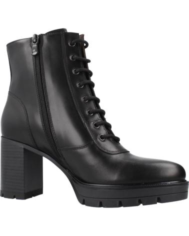 NERO GIARDINI BOTTINES I514850D NOIRES À LACETS ET PLATEFORME 100