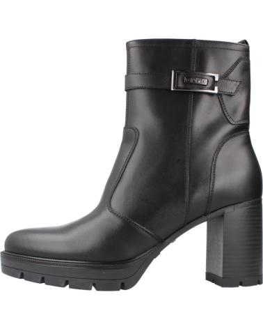 BOTTINES NERO GIARDINI I514852D NOIRES À TALON BLOC ET PLATEFORME 100