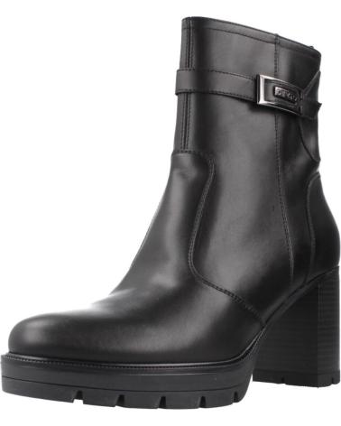 BOTTINES NERO GIARDINI I514852D NOIRES À TALON BLOC ET PLATEFORME 100
