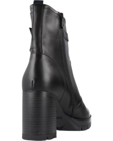 BOTTINES NERO GIARDINI I514852D NOIRES À TALON BLOC ET PLATEFORME 100