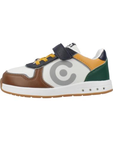 SCARPE DA GINNASTICA CONGUITOS COSH325004 CASUAL BIANCO ARGENTO PER BAMBINO SILVER