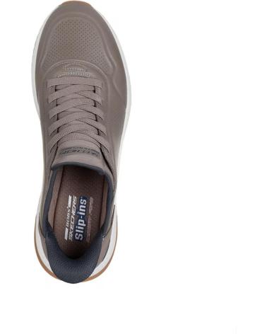 SKECHERS CALZADO EN COLOR PARA HOMBRE BEIG