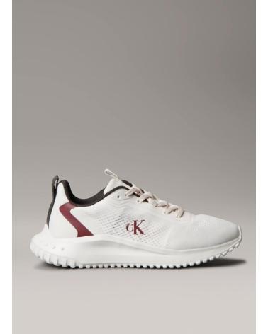 CALVIN KLEIN EVA RUNNER DRAWSTRING MIX MG BIANCO BLANCO