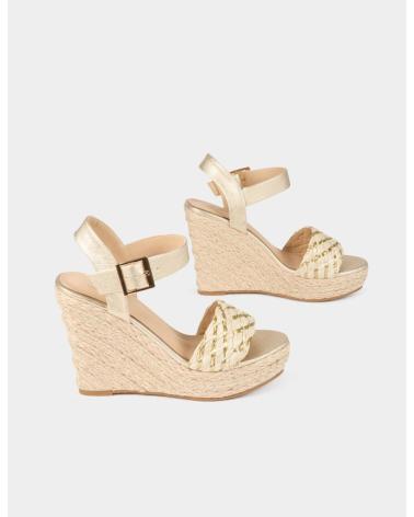 MORGAN SANDALIAS CON PLATAFORMAS AMARILLO ORO MUJER 251-1PAULI BEIGE