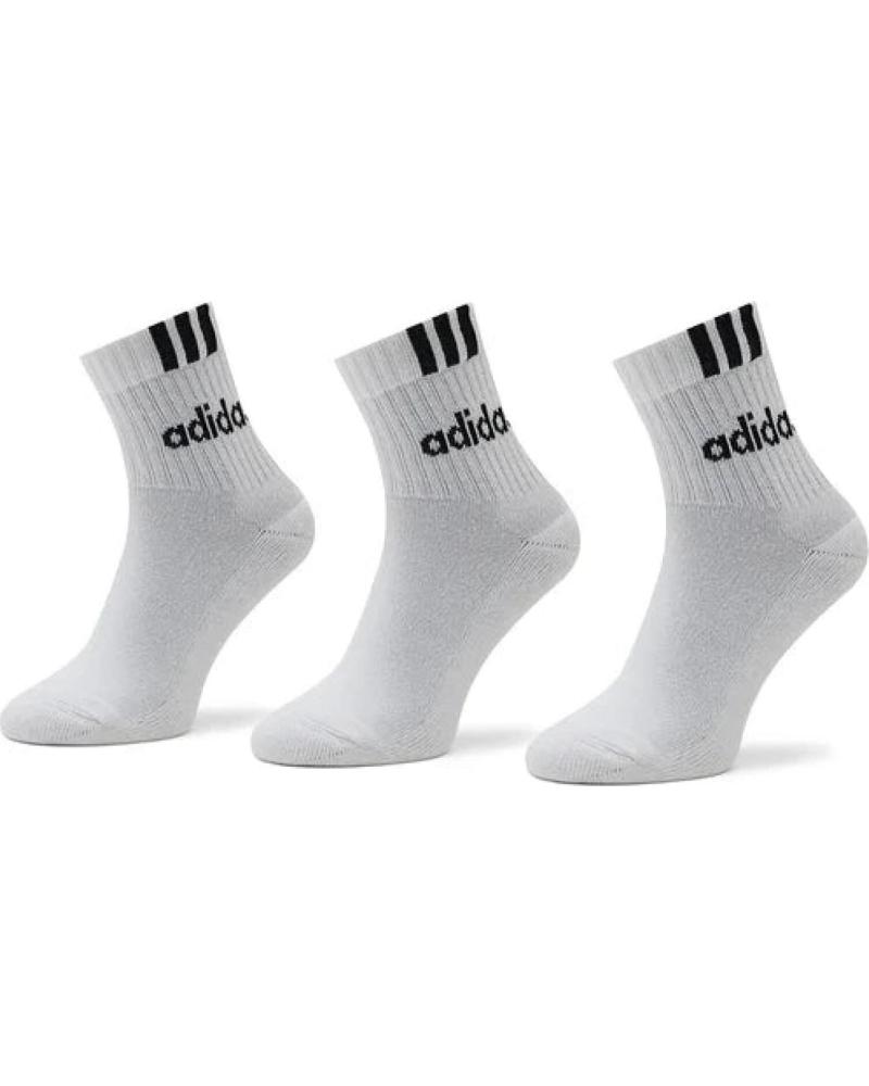 ADIDAS CALCETINES PACK 3 HT3437 BLANCO