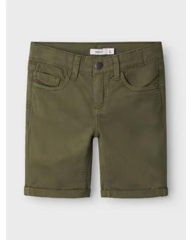 NAME IT NAME IT DUNKELGRÜNE SOMMER-SHORTS FÜR JUNGEN VERDE OSCURO