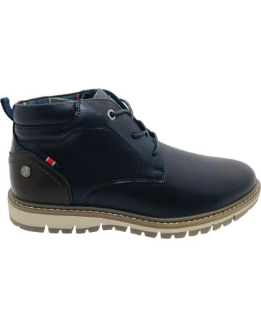 STIVALETTO XTI CON LACCI 144512 BLU NAVY AZUL