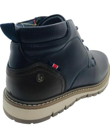 STIVALETTO XTI CON LACCI 144512 BLU NAVY AZUL
