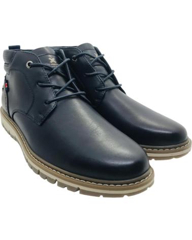 STIVALETTO XTI CON LACCI 144512 BLU NAVY AZUL