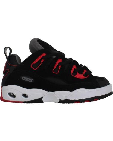SCARPE DA SKATE OSIRIS D3 E BLACK CHARCOAL RED NAN