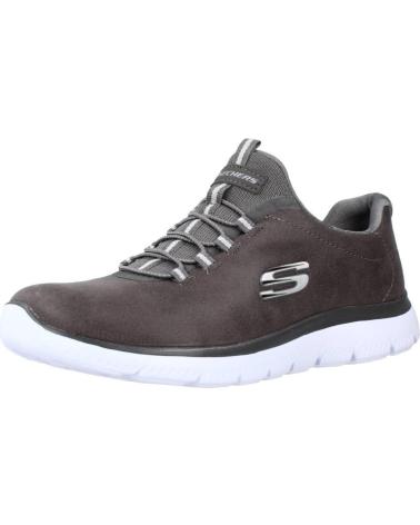 SKECHERS ZAPATILLAS MUJER MODELO SUMMITS-ITZ BAZIK COLOR GRIS CHAR