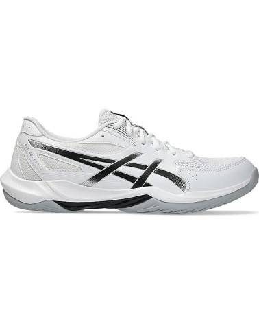 ASICS ZAPATILLAS GEL-ROCKET 12 NEGRAS Y BLANCAS BLANCO