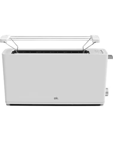 OK LANGSCHLITZTOASTER IN WEISS BLANCO