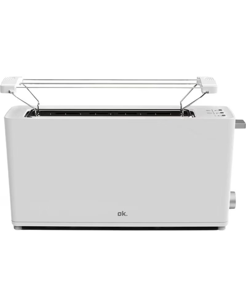 OK LANGSCHLITZTOASTER IN WEISS BLANCO