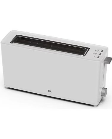 OK LANGSCHLITZTOASTER IN WEISS BLANCO