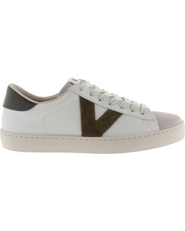 VICTORIA BERLIN WILDLEDER-SNEAKER KHAKI GRÜN GREEN