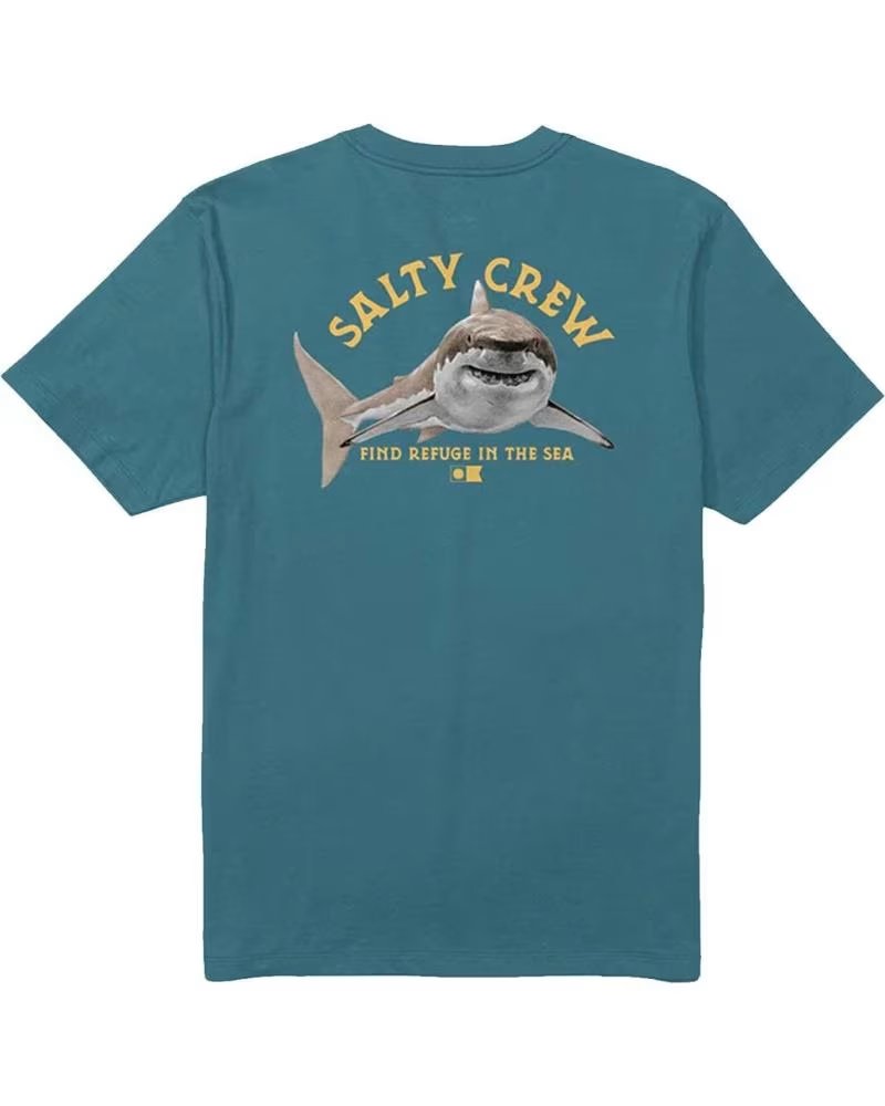 SALTY CREW CAMISETA DE MANGA CORTA 20035831-VER EN VERDE PARA UNISEX HYDRO