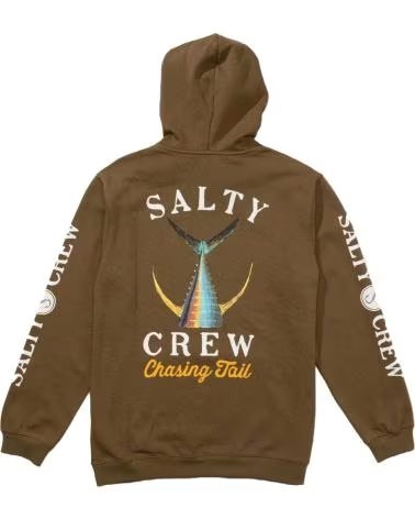 SALTY CREW FELPA CON CAPPUCCIO TAILED FLEECE NAN