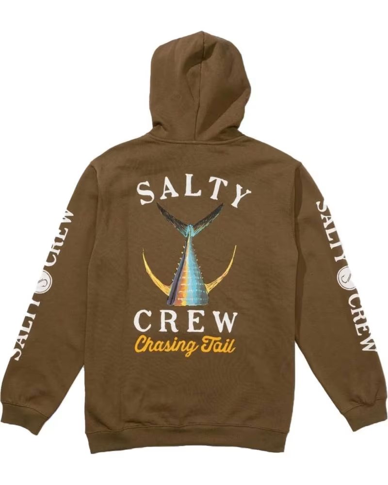 SALTY CREW FELPA CON CAPPUCCIO TAILED FLEECE NAN