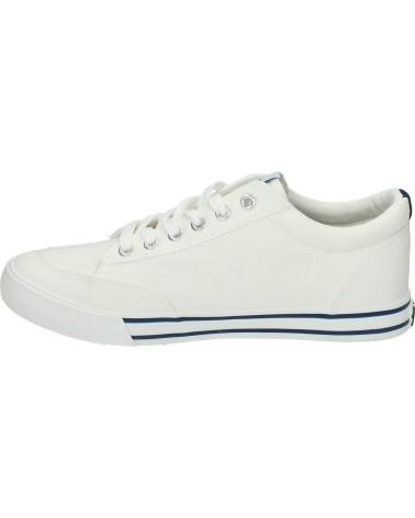 LOIS JEANS SNEAKERS 61376 WHITE WITH BLUE DETAILS BLANCO