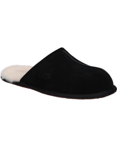CHAUSSONS UGG M SCUFF 1101111 BLACK BLACK