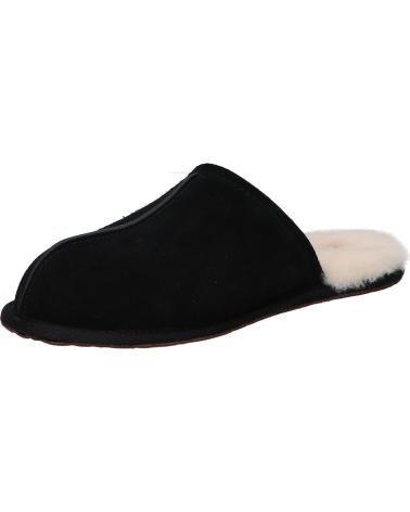 CHAUSSONS UGG M SCUFF 1101111 BLACK BLACK