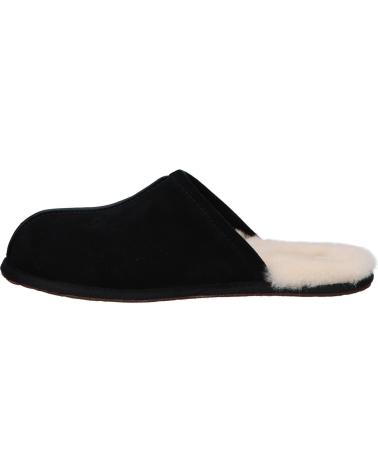 CHAUSSONS UGG M SCUFF 1101111 BLACK BLACK