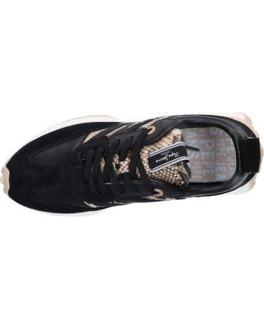 TÊNIS PEPE JEANS LUCKY FENIX W PLS600019 999BLACK 999BLACK