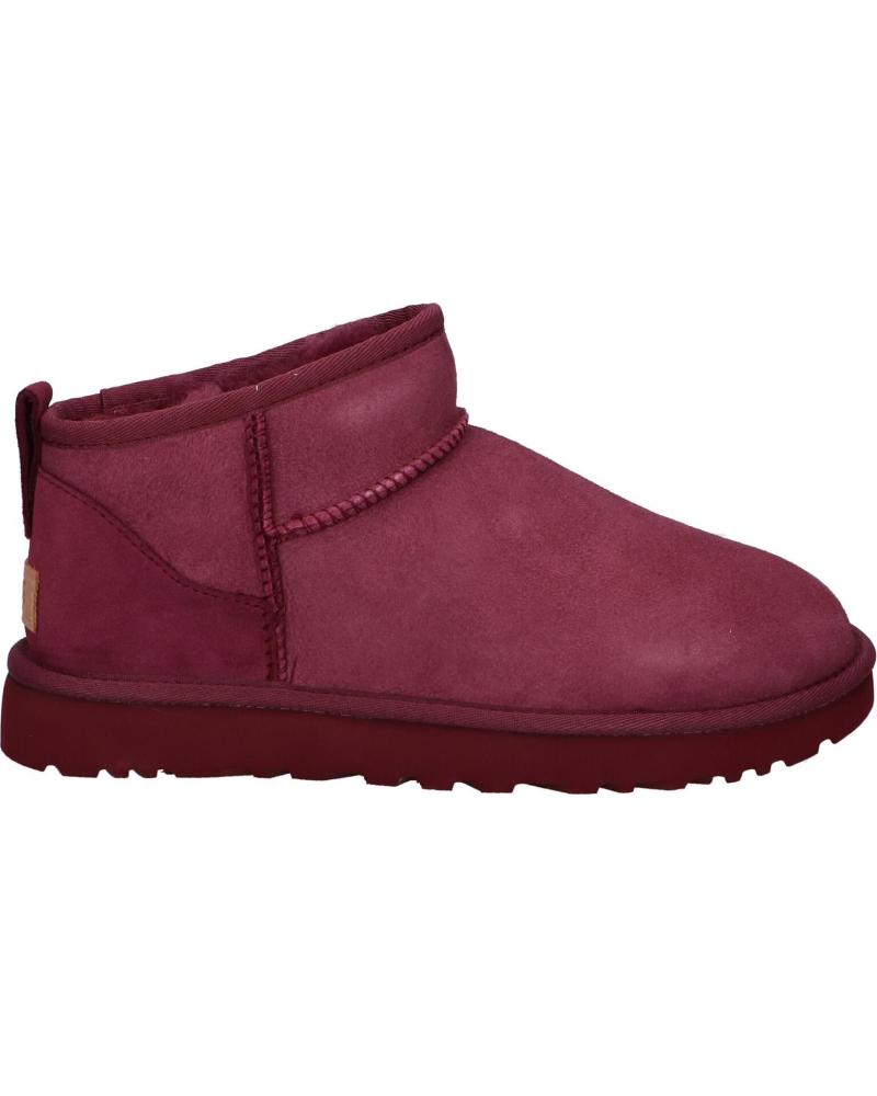 BOTTES UGG CLASSIC ULTRA MINI 1116109 W BURNT MAGENTA BURNT MAGENTA